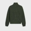 Trucker Sweater in Ribbed Wool Trucker Sweater in Ribbed Wool