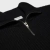Trucker Sweater in Ribbed Wool Trucker Sweater in Ribbed Wool