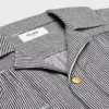 Tunic Mini Dress in Hickory Striped Cotton