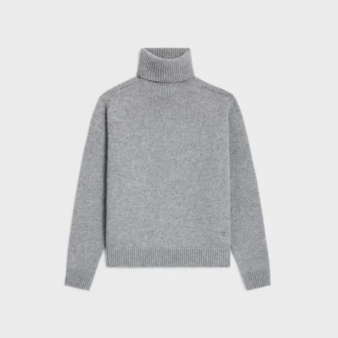 Turtleneck Sweater in Seamless Cashmere Turtleneck Sweater in Seamless Cashmere
