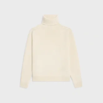 Turtleneck Sweater in Seamless Cashmere