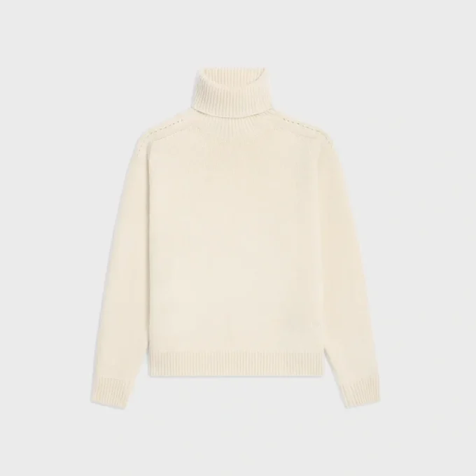 Turtleneck Sweater in Seamless Cashmere Turtleneck Sweater in Seamless Cashmere