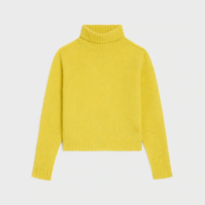 Turtleneck Sweater in Shetland Wool Turtleneck Sweater in Shetland Wool
