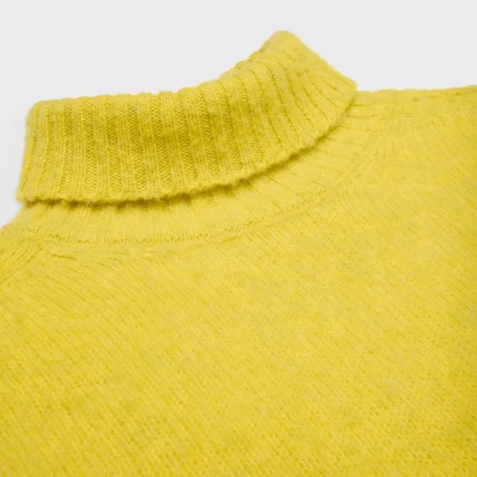 Turtleneck Sweater in Shetland Wool Turtleneck Sweater in Shetland Wool