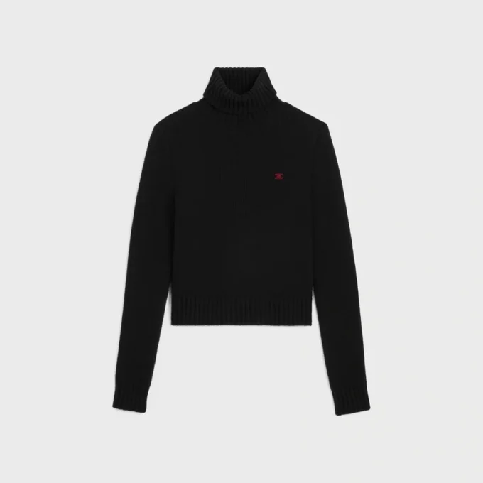 Turtleneck Sweater in Wool and Cashmere Turtleneck Sweater in Wool and Cashmere
