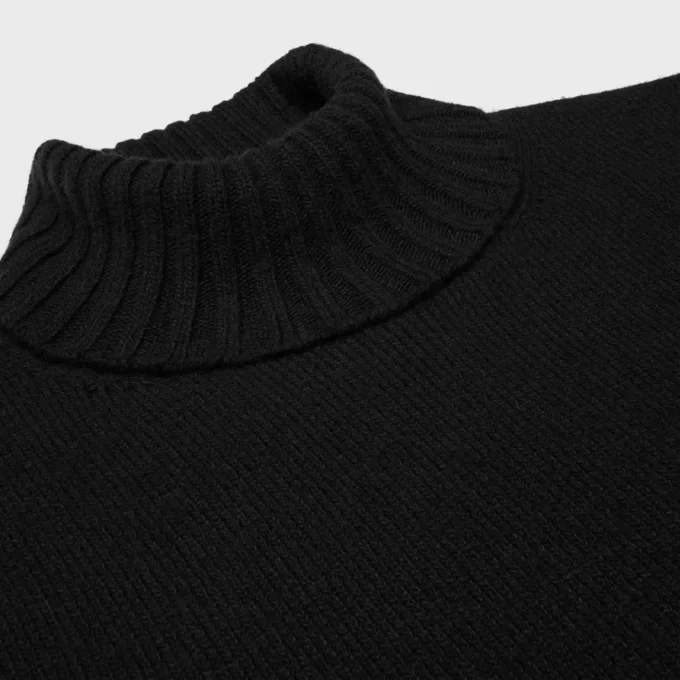 Turtleneck Sweater in Wool and Cashmere Turtleneck Sweater in Wool and Cashmere