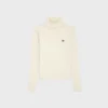 Turtleneck Top in Wool Jersey Turtleneck Top in Wool Jersey