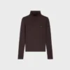 Turtleneck Top in Wool Jersey Turtleneck Top in Wool Jersey