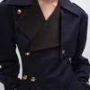 Tux Trench Coat in Cotton and Wool Gabardine Tux Trench Coat in Cotton and Wool Gabardine