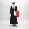 Large Drop Bucket Bag in Jacquard C Sulky Textile Large Drop Bucket Bag in Jacquard C Sulky Textile