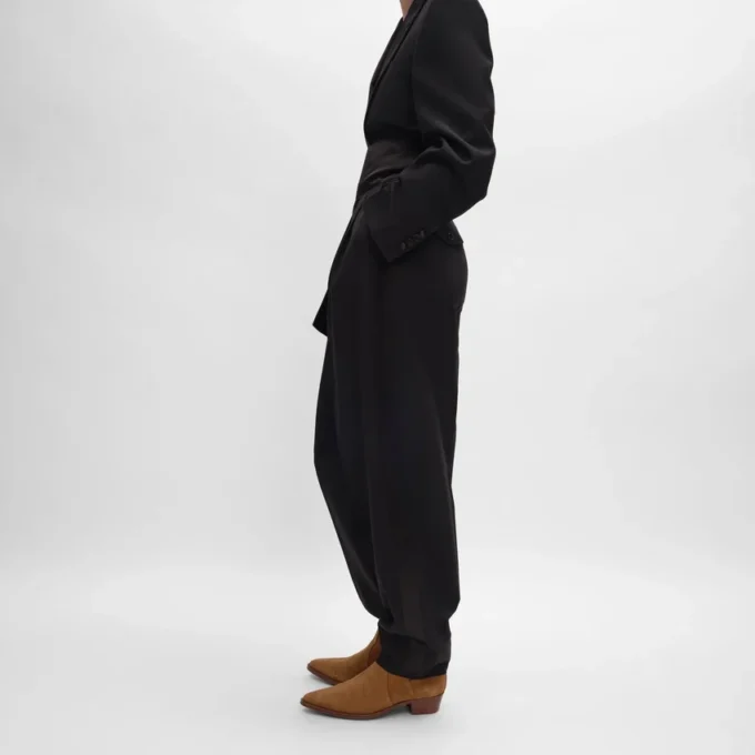 Tux Trousers in Wool Gabardine Tux Trousers in Wool Gabardine