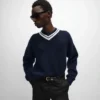 V-Neck Sweater in Cashmere V-Neck Sweater in Cashmere