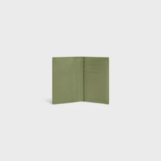 Vertical Card Holder in Grained Calfskin Vertical Card Holder in Grained Calfskin