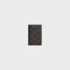 Vertical Card Holder in Triomphe Canvas