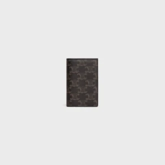 Vertical Card Holder in Triomphe Canvas
