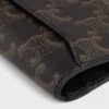 Vertical Card Holder in Triomphe Canvas
