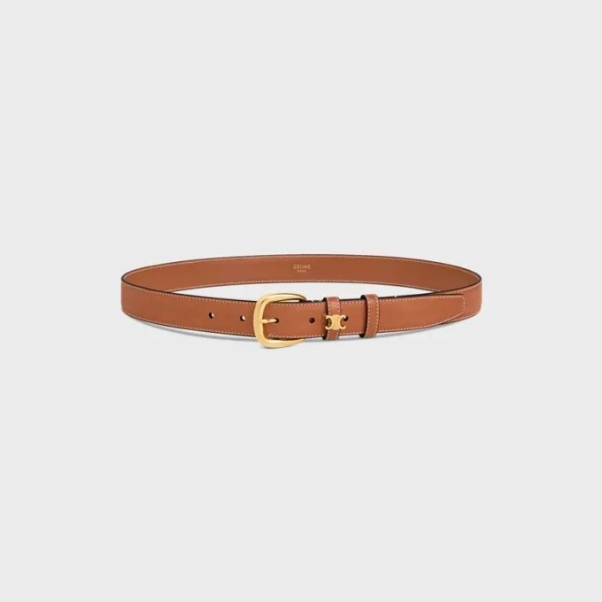 Vivienne Belt 25Mm in Natural Calfskin Vivienne Belt 25Mm in Natural Calfskin