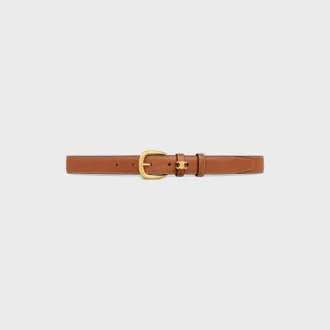 Vivienne Belt 25Mm in Natural Calfskin