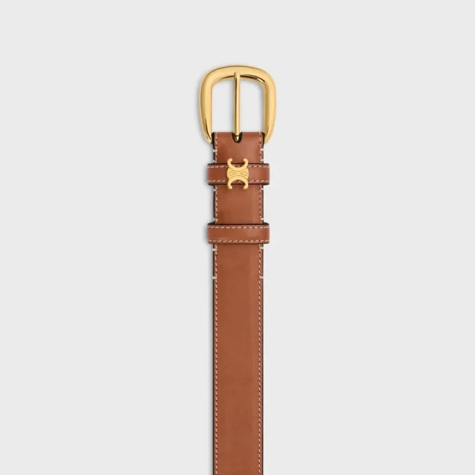 Vivienne Belt 25Mm in Natural Calfskin Vivienne Belt 25Mm in Natural Calfskin