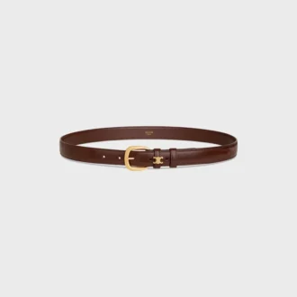 Vivienne Belt 25Mm in Taurillon Leather