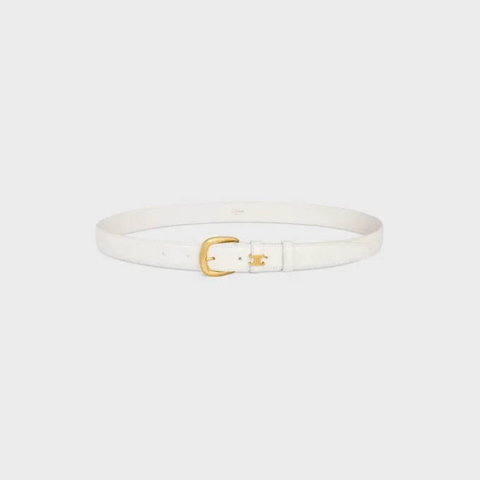 Vivienne Belt 25Mm in Taurillon Leather Vivienne Belt 25Mm in Taurillon Leather