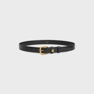 Vivienne Belt 25Mm in Taurillon Leather