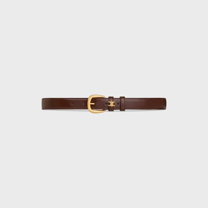 Vivienne Belt 25Mm in Taurillon Leather Vivienne Belt 25Mm in Taurillon Leather