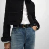 Vivienne Belt 25Mm in Taurillon Leather Vivienne Belt 25Mm in Taurillon Leather