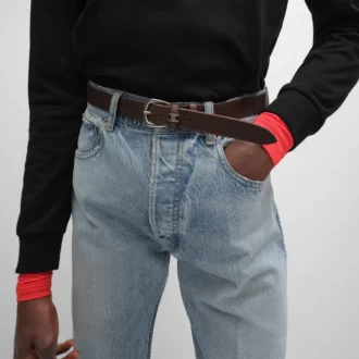 Vivienne Belt 25Mm in Vintage Calfskin