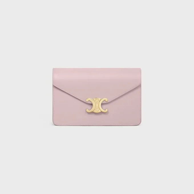 Wallet on Chain Margo in Shiny Calfskin Wallet on Chain Margo in Shiny Calfskin