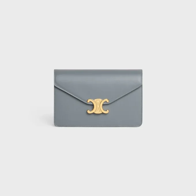 Wallet on Chain Margo in Shiny Calfskin Wallet on Chain Margo in Shiny Calfskin
