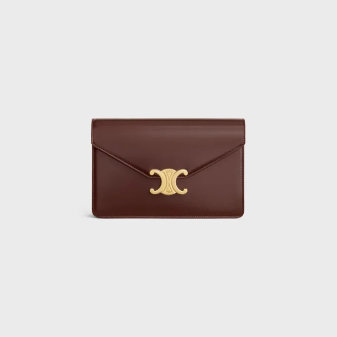 Wallet on Chain Margo in Shiny Calfskin Wallet on Chain Margo in Shiny Calfskin