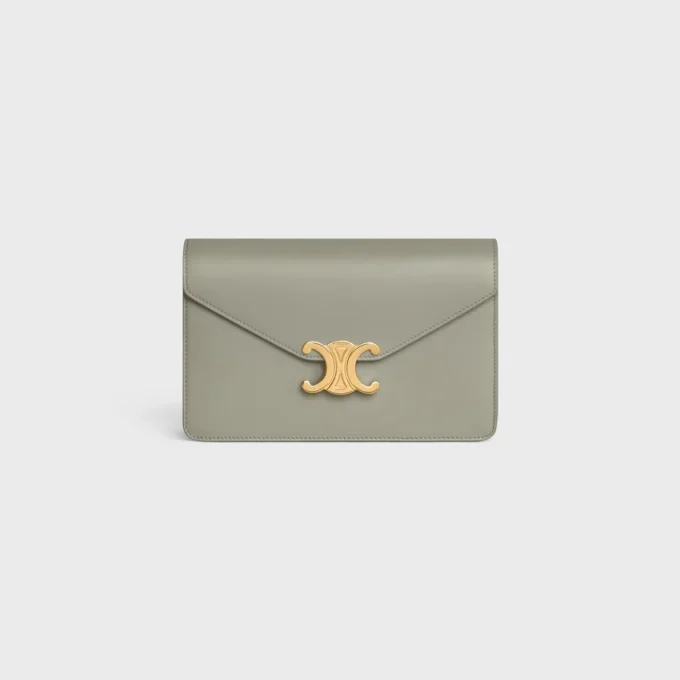 Wallet on Chain Margo in Shiny Calfskin Wallet on Chain Margo in Shiny Calfskin