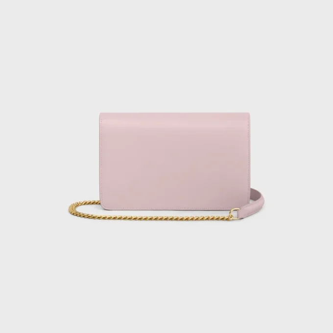 Wallet on Chain Margo in Shiny Calfskin Wallet on Chain Margo in Shiny Calfskin