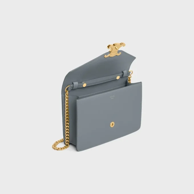 Wallet on Chain Margo in Shiny Calfskin Wallet on Chain Margo in Shiny Calfskin