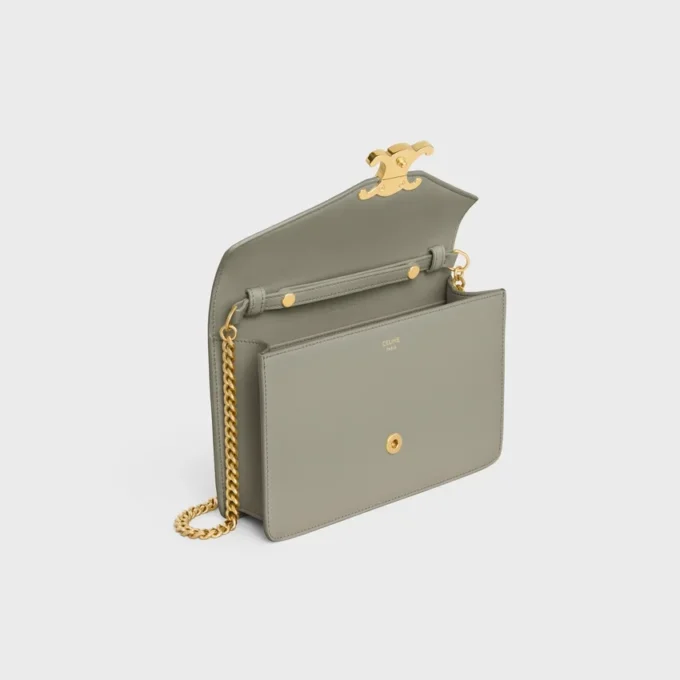 Wallet on Chain Margo in Shiny Calfskin Wallet on Chain Margo in Shiny Calfskin