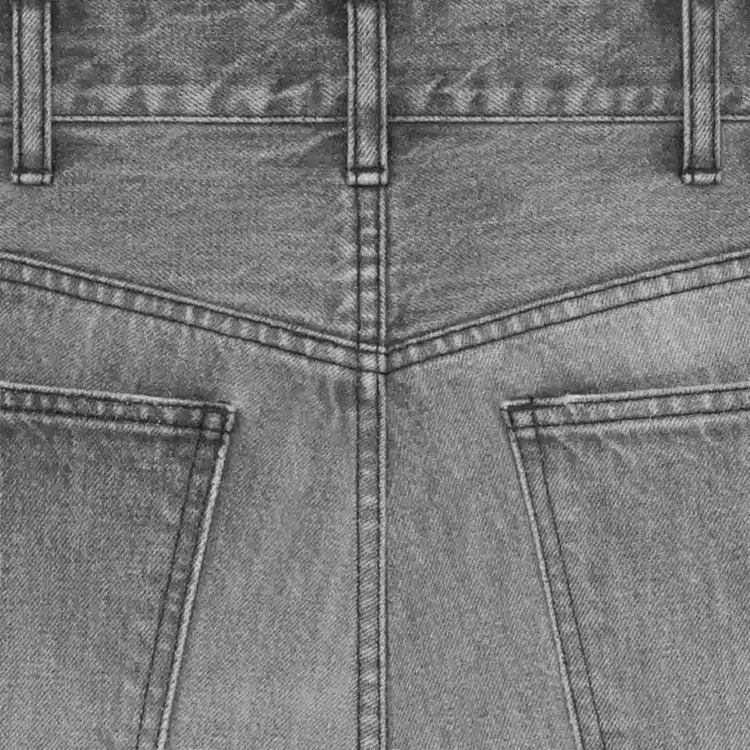 Wesley Jeans in Cotton Denim