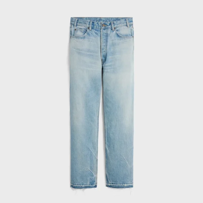 Wesley Jeans in Everclear Wash Denim Wesley Jeans in Everclear Wash Denim