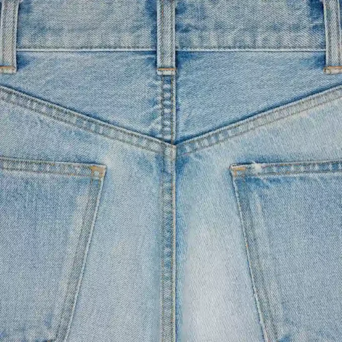 Wesley Jeans in Everclear Wash Denim Wesley Jeans in Everclear Wash Denim
