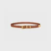 Western Belt 18Mm in Natural Calfskin Western Belt 18Mm in Natural Calfskin
