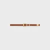 Western Belt 18Mm in Natural Calfskin Western Belt 18Mm in Natural Calfskin