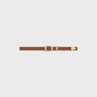 Western Belt 18Mm in Natural Calfskin