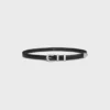 Western Belt 18Mm in Taurillon Leather Western Belt 18Mm in Taurillon Leather