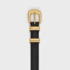 Western Belt 18Mm in Taurillon Leather Western Belt 18Mm in Taurillon Leather