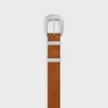 Western Belt 25Mm in Suede Calfskin Western Belt 25Mm in Suede Calfskin
