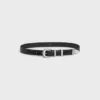 Western Belt 25Mm in Taurillon Leather Western Belt 25Mm in Taurillon Leather