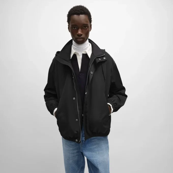 Windbreaker in Nylon Twill Windbreaker in Nylon Twill
