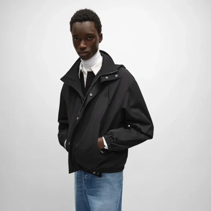 Windbreaker in Nylon Twill Windbreaker in Nylon Twill