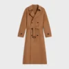 Wrapped Coat in Double-Face Wool Cashmere Wrapped Coat in Double-Face Wool Cashmere