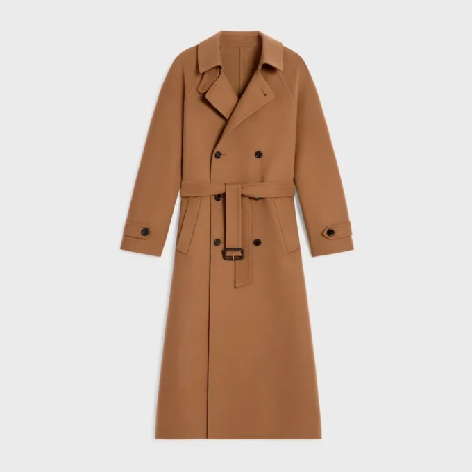 Wrapped Coat in Double-Face Wool Cashmere Wrapped Coat in Double-Face Wool Cashmere